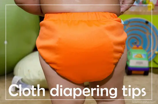 cloth diapering tips