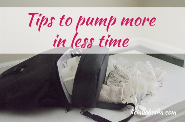 tips to pump more in less time