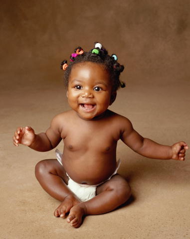Photo-of-a-black-girl-baby